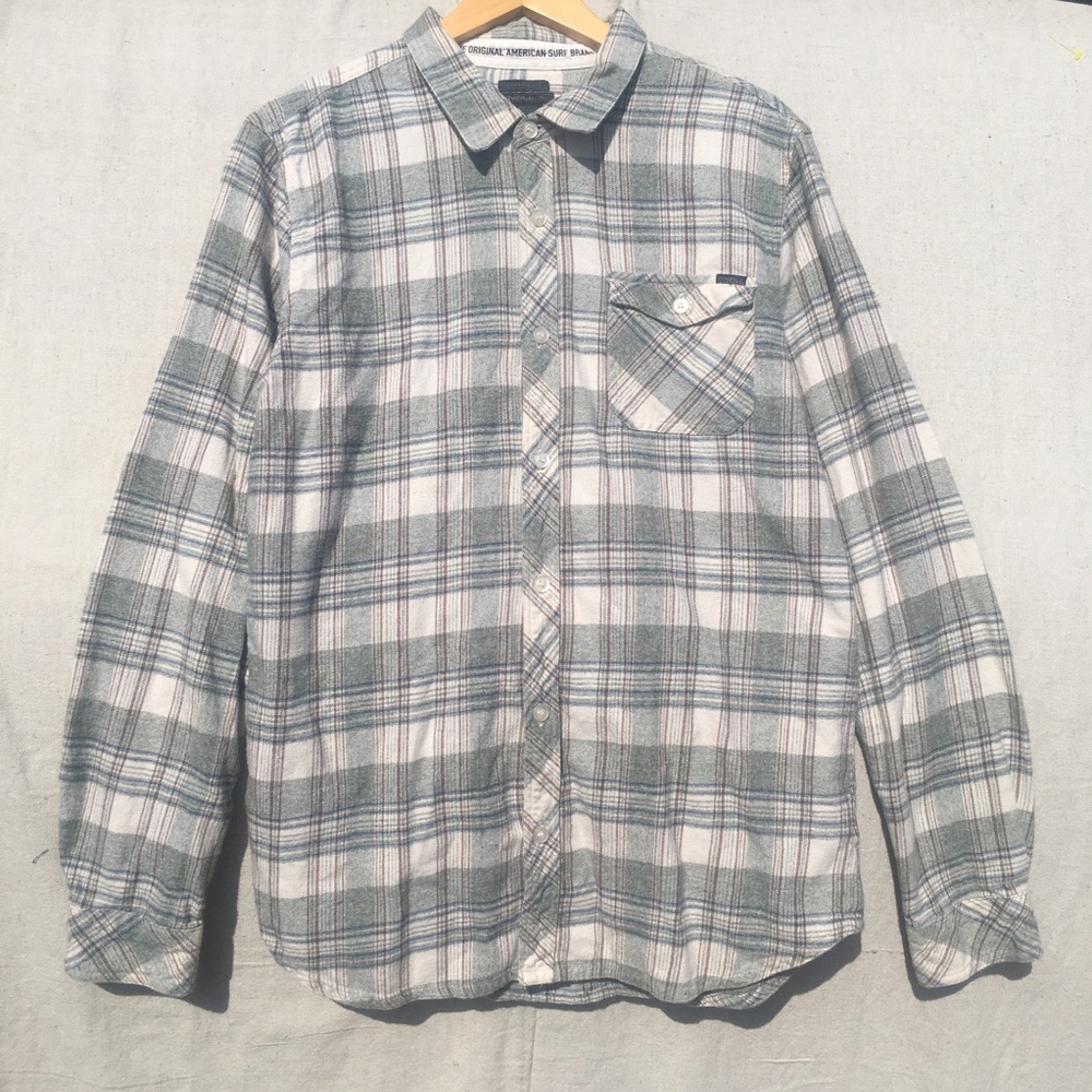 O’Neill Mens Button Down Flannel Shirt
